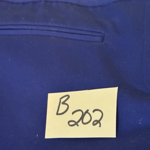 B-202 Chico’s Blue Cropped Pull on Pants Size 2 (Chico’s Size 00) - Picture 14 of 15